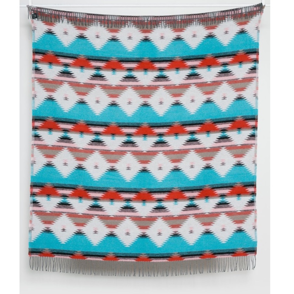 Sackcloth and Ashes Mojave Turquoise Blanket